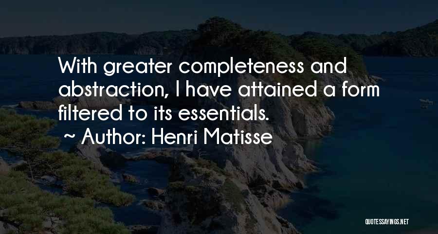 Filtered Quotes By Henri Matisse