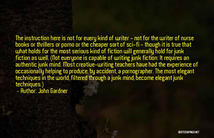 Filtered Quotes By John Gardner