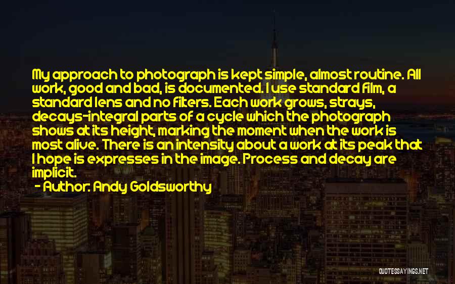 Filters Quotes By Andy Goldsworthy Filters Quotes By Andy Goldsworthy