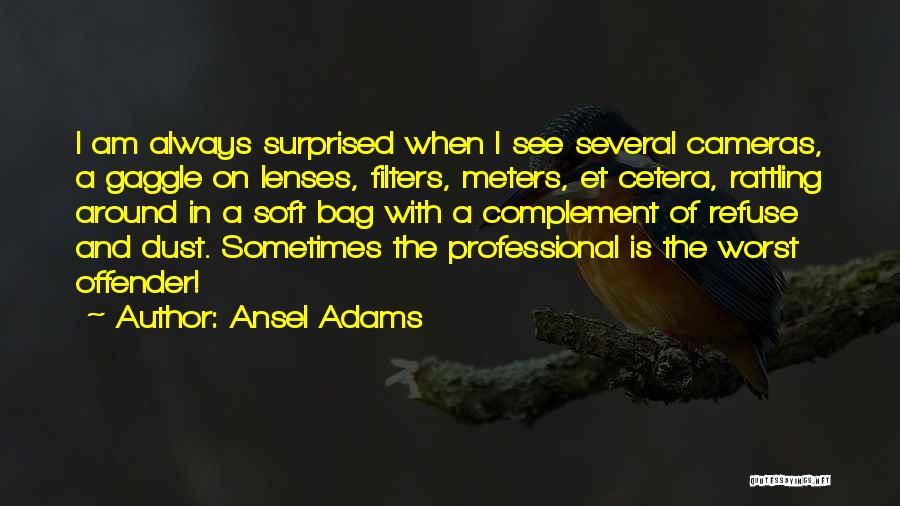 Filters Quotes By Ansel Adams
