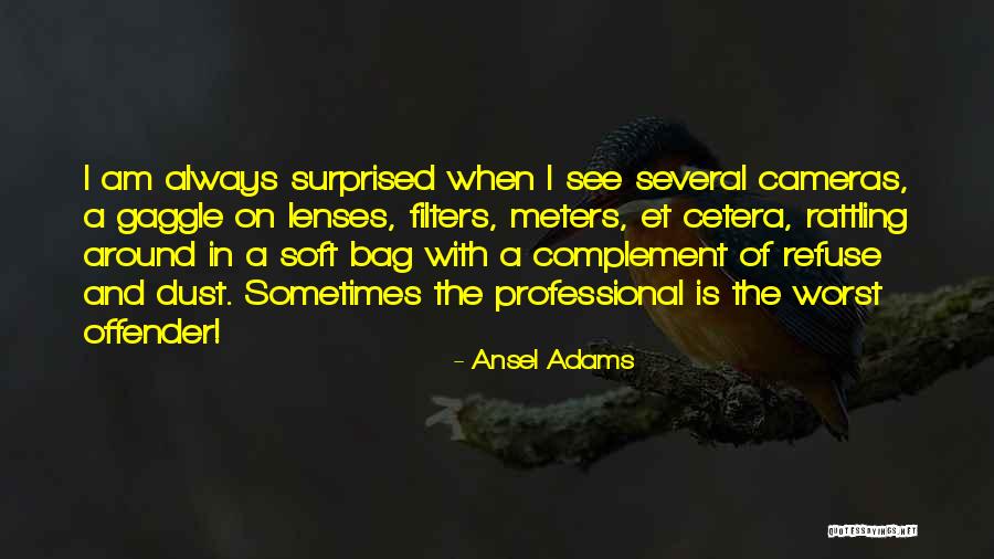 Filters Quotes By Ansel Adams