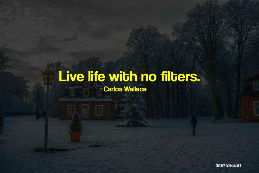 Filters Quotes By Carlos Wallace Filters Quotes By Carlos Wallace