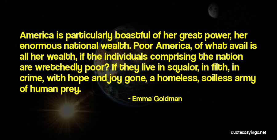 Filth Quotes By Emma Goldman