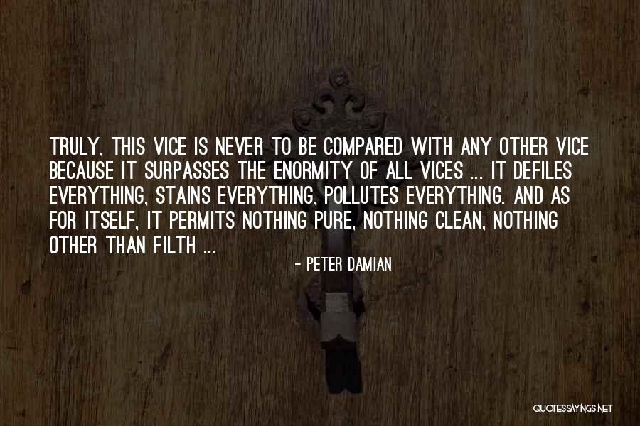 Filth Quotes By Peter Damian