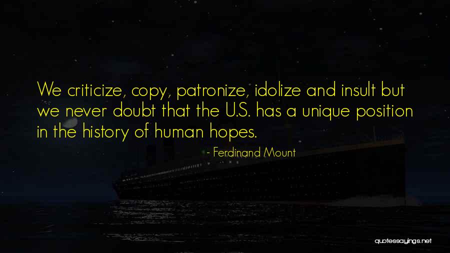 Filthiest Nation Quotes By Ferdinand Mount Filthiest Nation Quotes By Ferdinand Mount