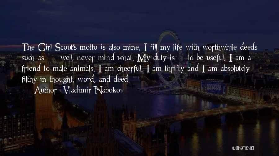 Filthy Mind Quotes By Vladimir Nabokov