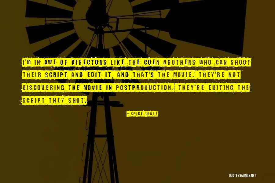 Filuma Quotes By Spike Jonze Filuma Quotes By Spike Jonze