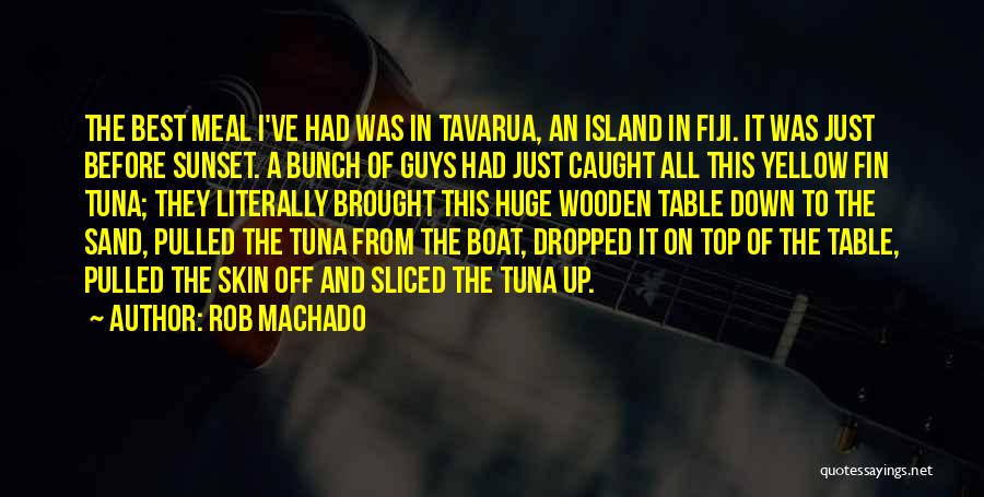 Fin Quotes By Rob Machado