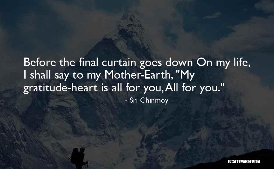 Final Curtain Quotes By Sri Chinmoy