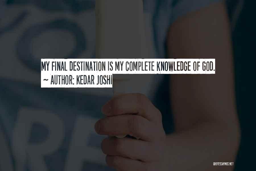 Final Destination 5 Quotes By Kedar Joshi