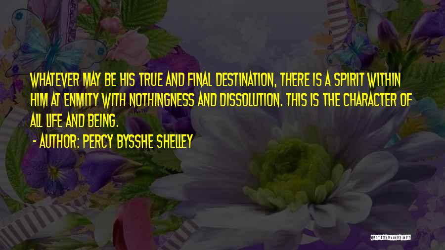Final Destination 5 Quotes By Percy Bysshe Shelley