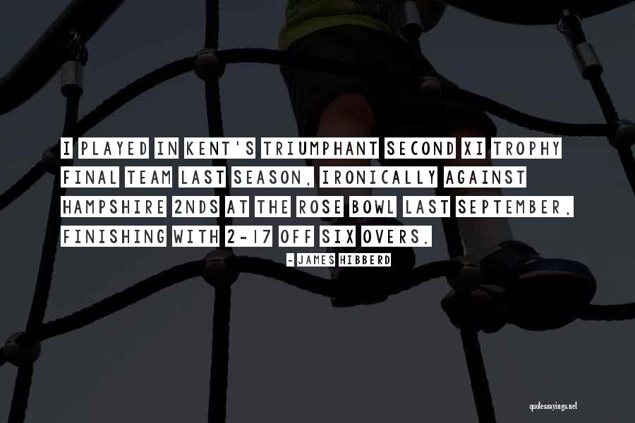 Final Season Quotes By James Hibberd Final Season Quotes By James Hibberd