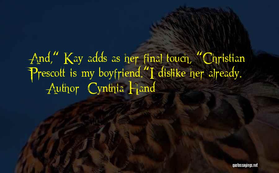 Final Touch Up Quotes By Cynthia Hand