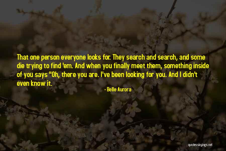 Finally Find You Quotes By Belle Aurora