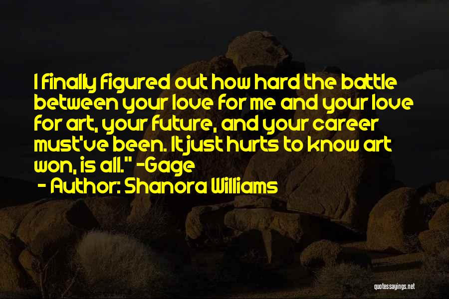 Finally I Am In Love Quotes By Shanora Williams