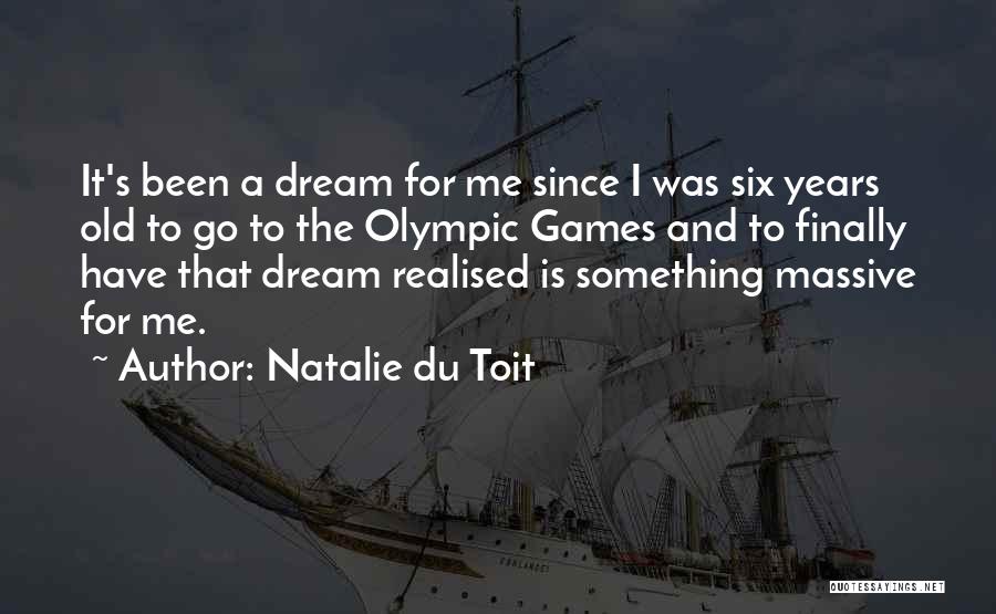 Finally Realised Quotes By Natalie Du Toit