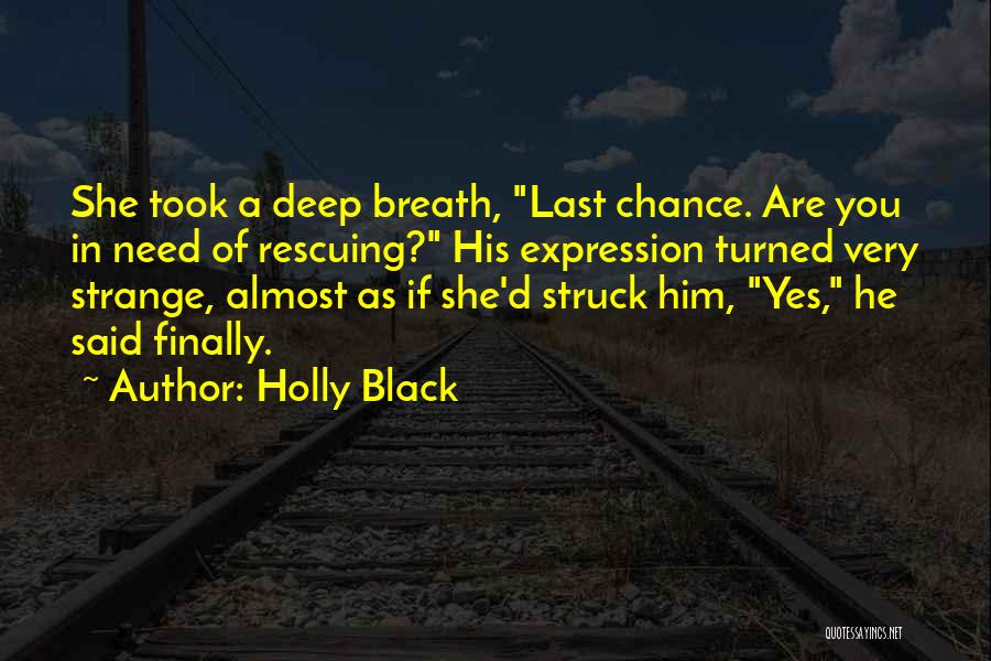 Finally She Said Yes Quotes By Holly Black