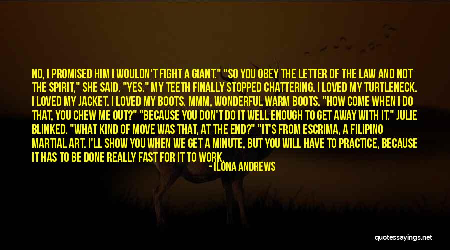 Finally She Said Yes Quotes By Ilona Andrews