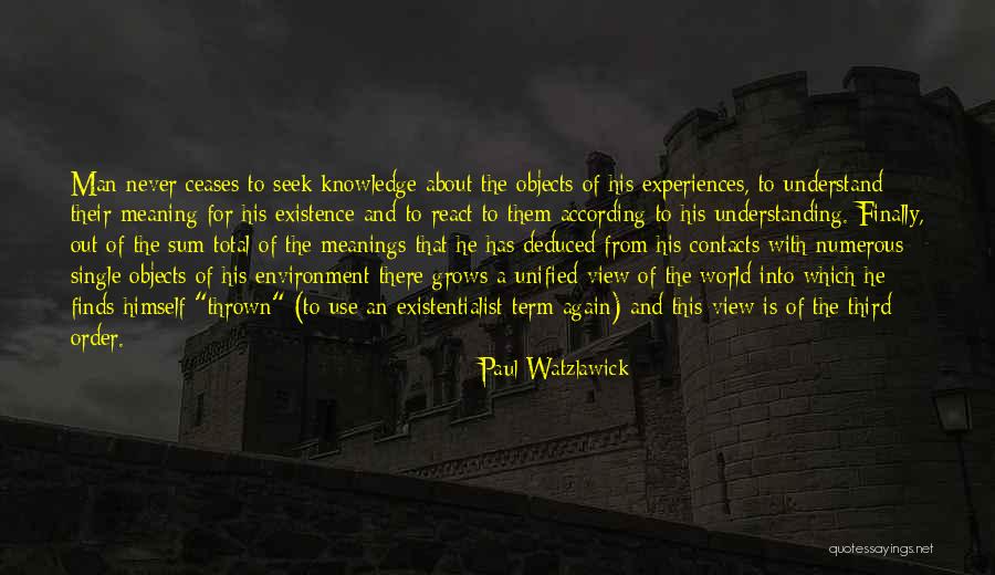 Finally Single Again Quotes By Paul Watzlawick Finally Single Again Quotes By Paul Watzlawick