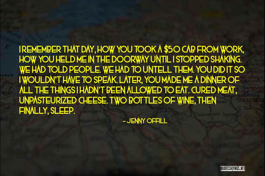 Finally We Made It Quotes By Jenny Offill Finally We Made It Quotes By Jenny Offill