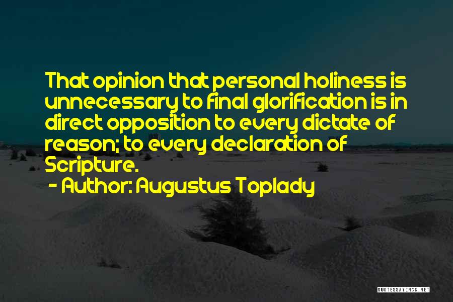 Finals Quotes By Augustus Toplady