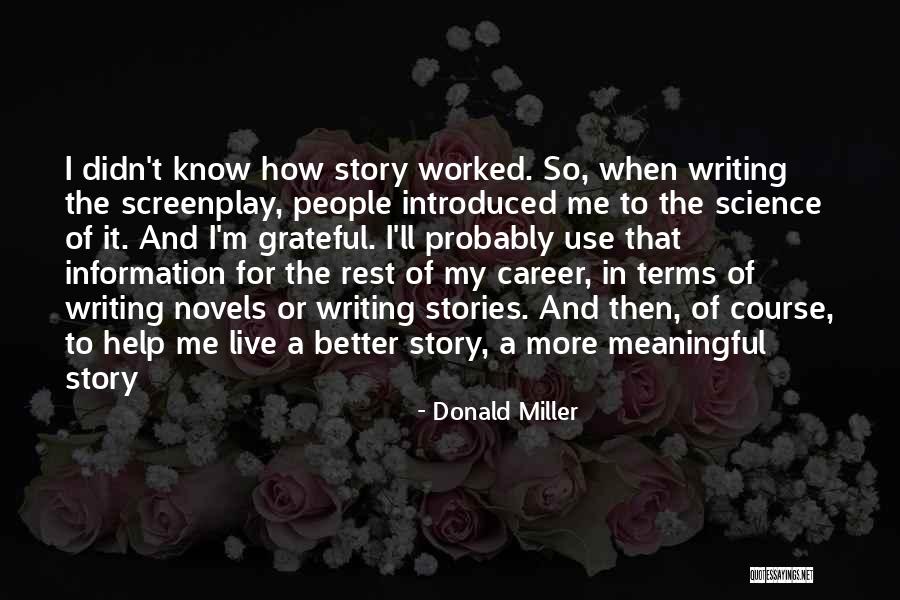 Finance Jobs Quotes By Donald Miller Finance Jobs Quotes By Donald Miller