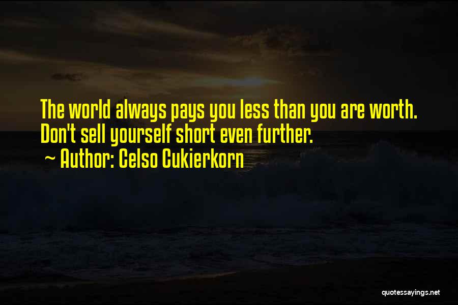 Finance Quotes By Celso Cukierkorn