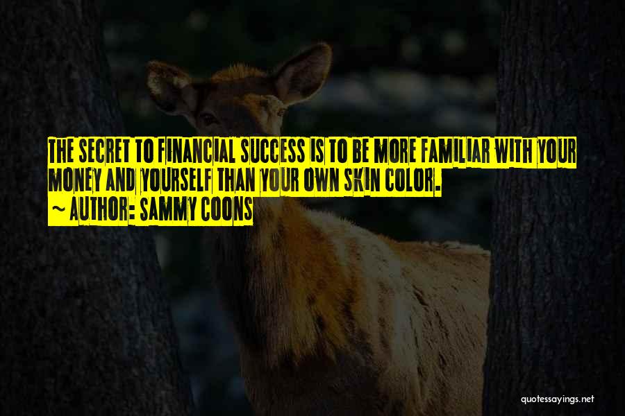 Finance Quotes By Sammy Coons