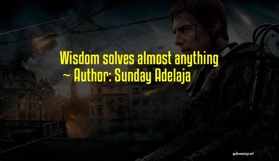 Finance Quotes By Sunday Adelaja