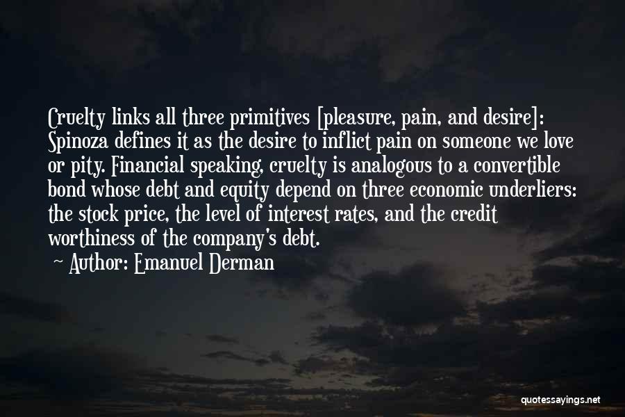 Finance Stock Quotes By Emanuel Derman