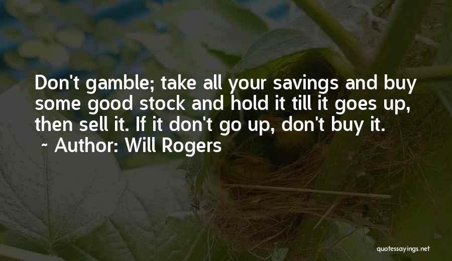 Finance Stock Quotes By Will Rogers