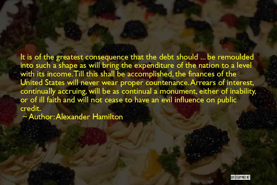 Finances Quotes By Alexander Hamilton