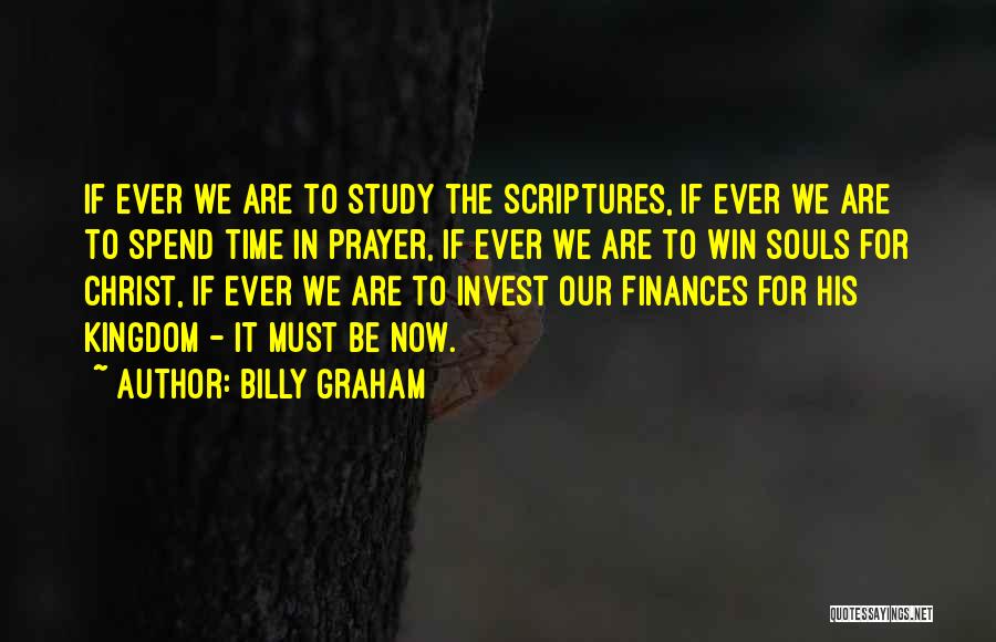 Finances Quotes By Billy Graham