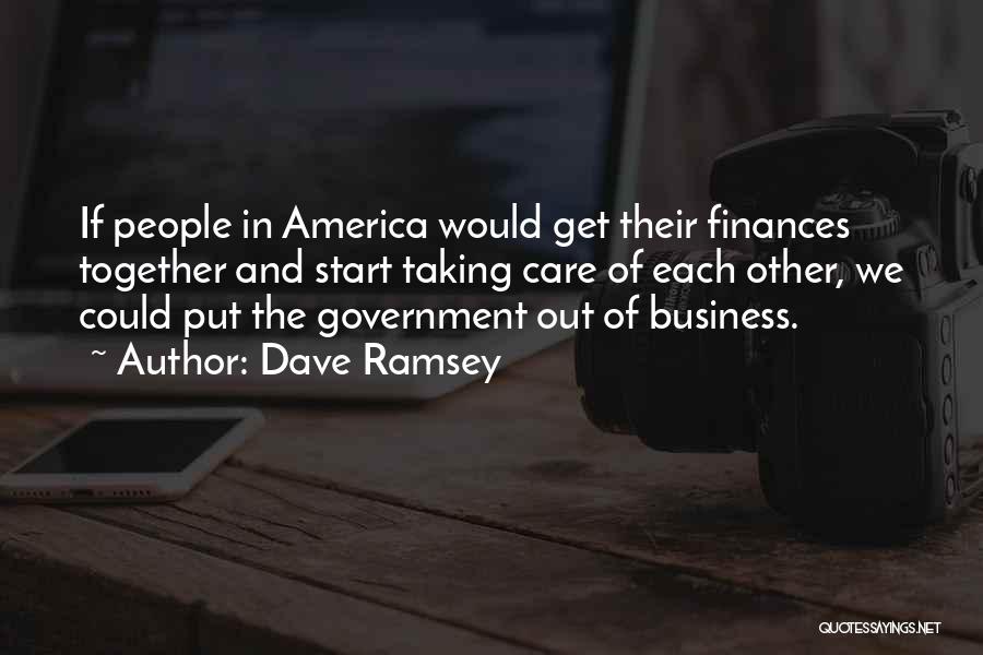 Finances Quotes By Dave Ramsey