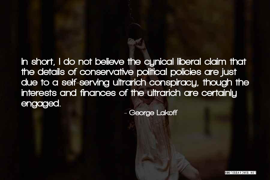 Finances Quotes By George Lakoff