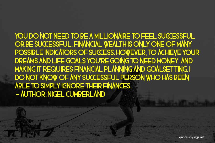 Finances Quotes By Nigel Cumberland