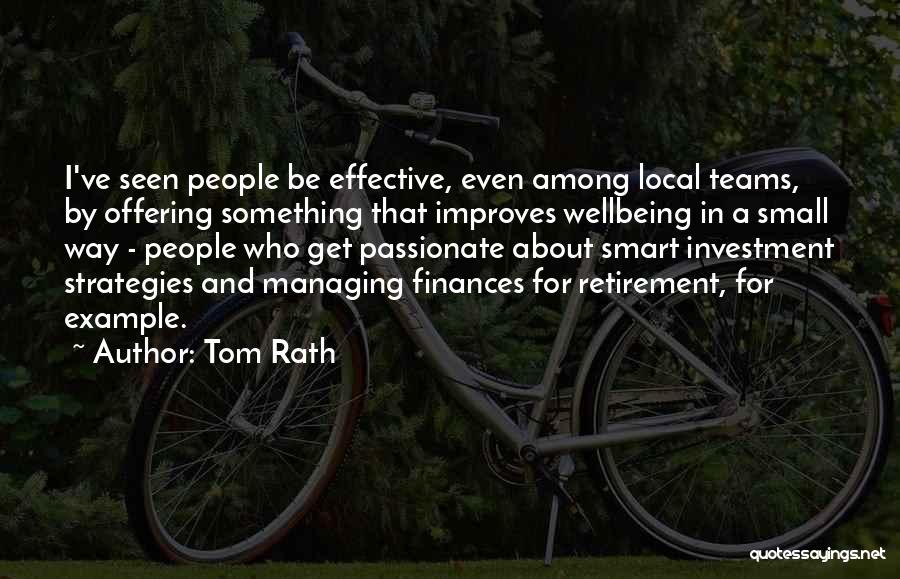 Finances Quotes By Tom Rath