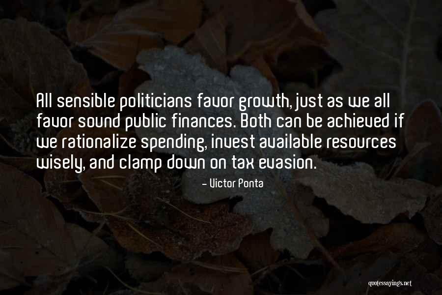 Finances Quotes By Victor Ponta