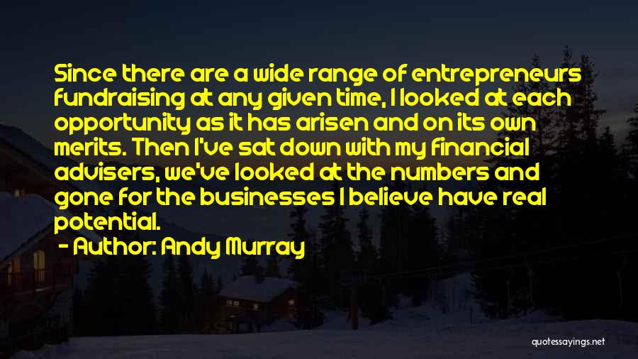 Financial Advisers Quotes By Andy Murray