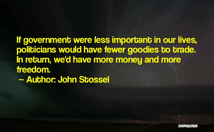 Financial Advisor Inspirational Quotes By John Stossel