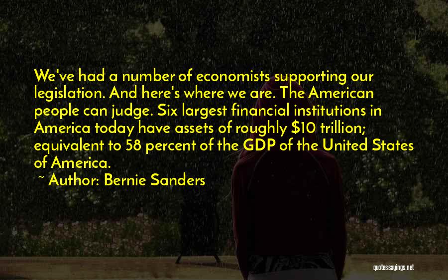 Financial Assets Quotes By Bernie Sanders