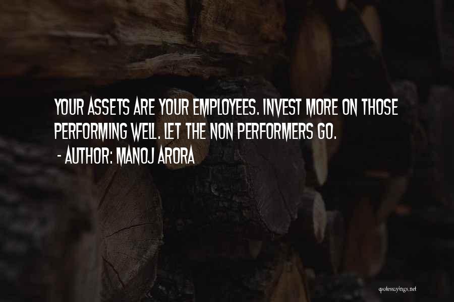 Financial Assets Quotes By Manoj Arora