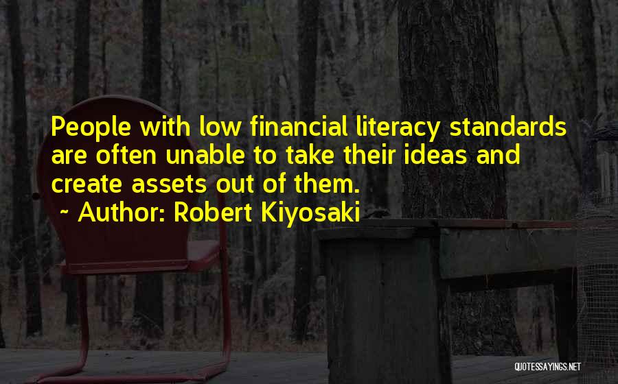 Financial Assets Quotes By Robert Kiyosaki