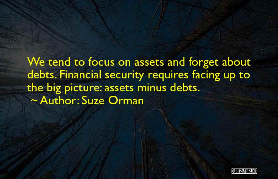 Financial Assets Quotes By Suze Orman