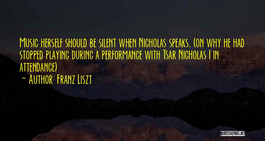 Financial Astrology Quotes By Franz Liszt