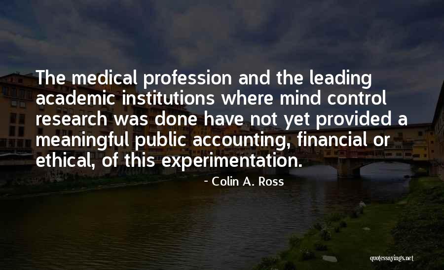 Financial Control Quotes By Colin A. Ross Financial Control Quotes By Colin A. Ross
