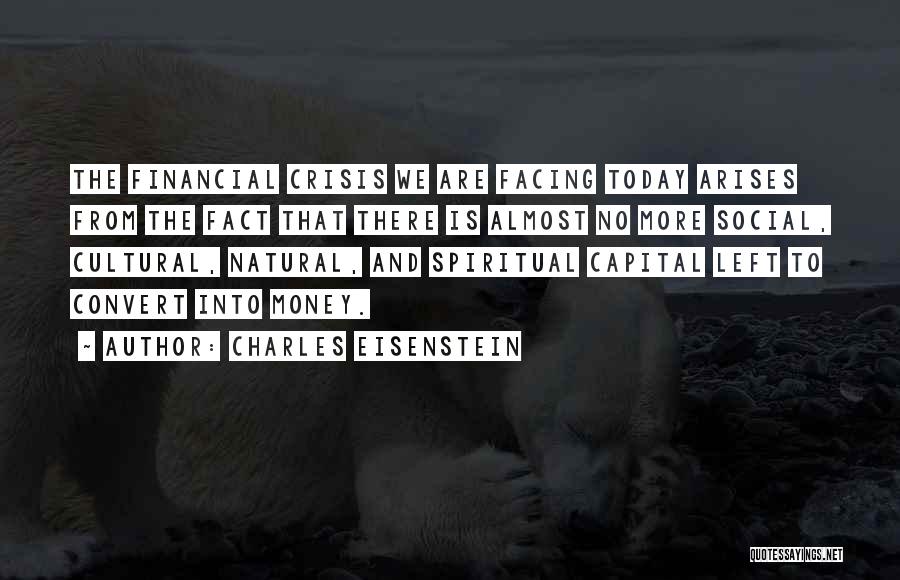 Financial Crisis Quotes By Charles Eisenstein
