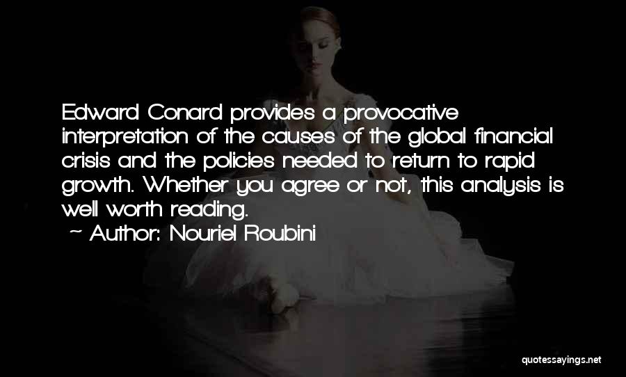 Financial Crisis Quotes By Nouriel Roubini