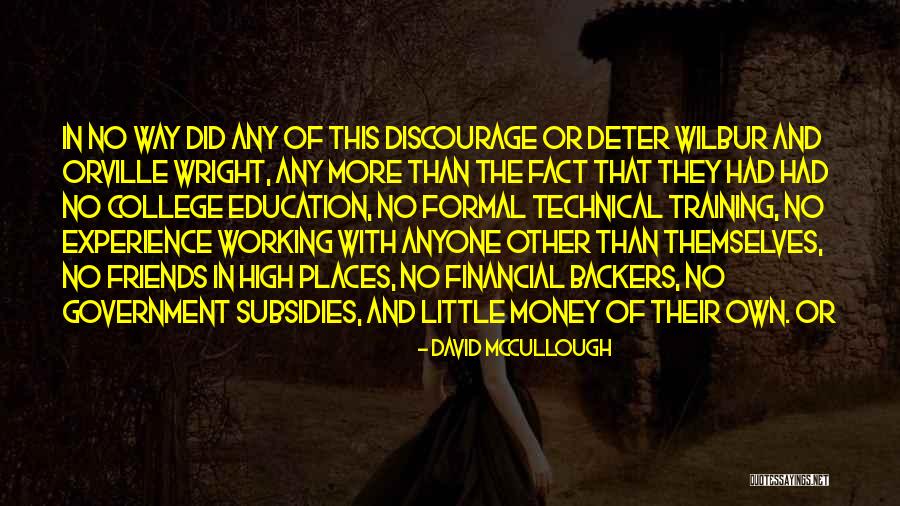 Financial Education Quotes By David McCullough Financial Education Quotes By David McCullough