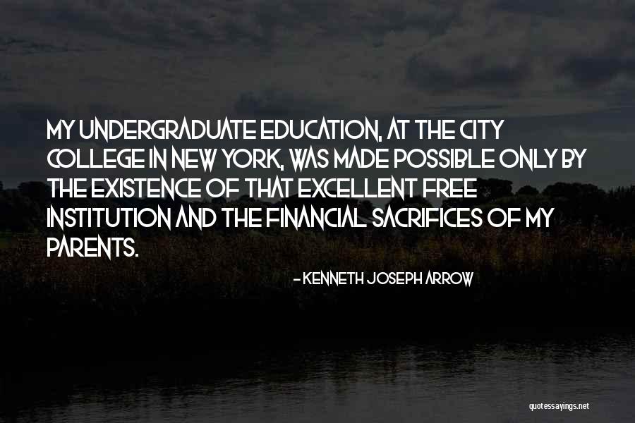 Financial Education Quotes By Kenneth Joseph Arrow Financial Education Quotes By Kenneth Joseph Arrow